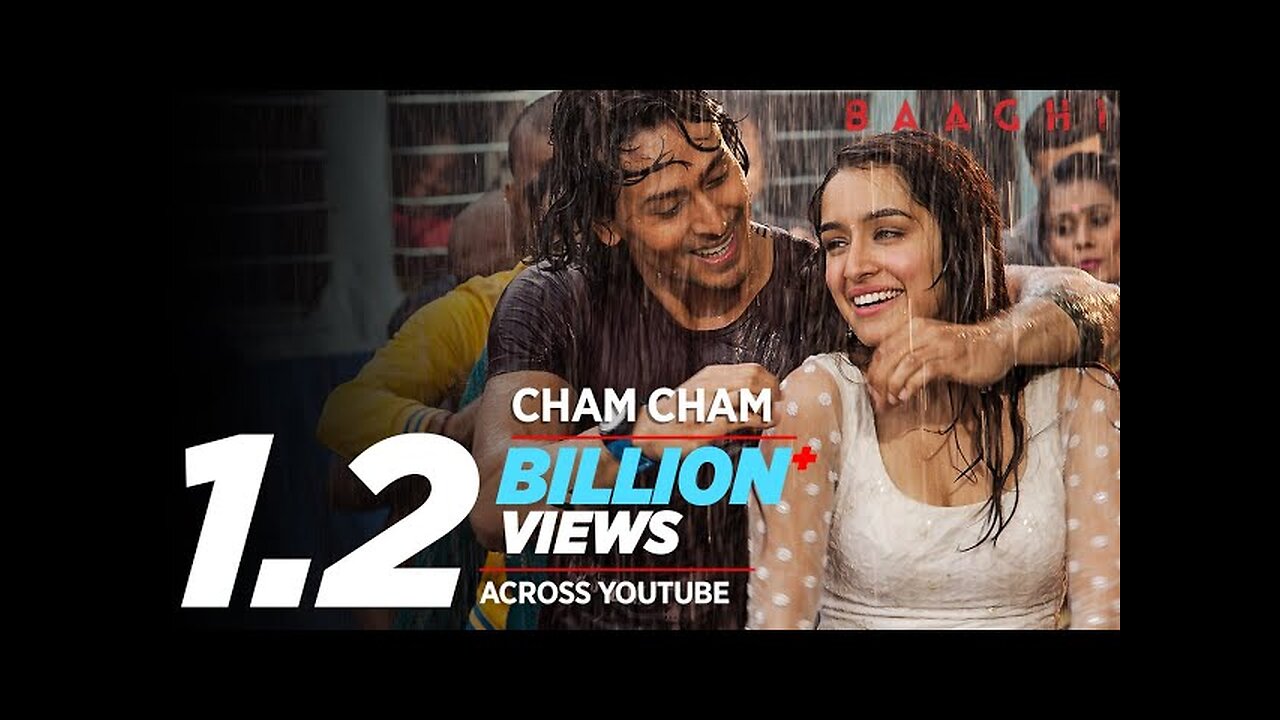 Cham Cham Full Video | BAAGHI | Tiger Shroff, Shraddha Kapoor| Meet Bros, Monali Thakur| Sabbir Khan