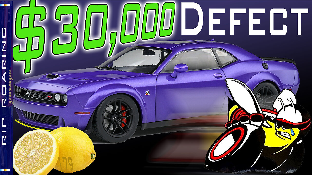 $30,000 Manufacturing Defect in 2023 Dodge Challenger Scat Pack Widebody | Dodge Does Nothing