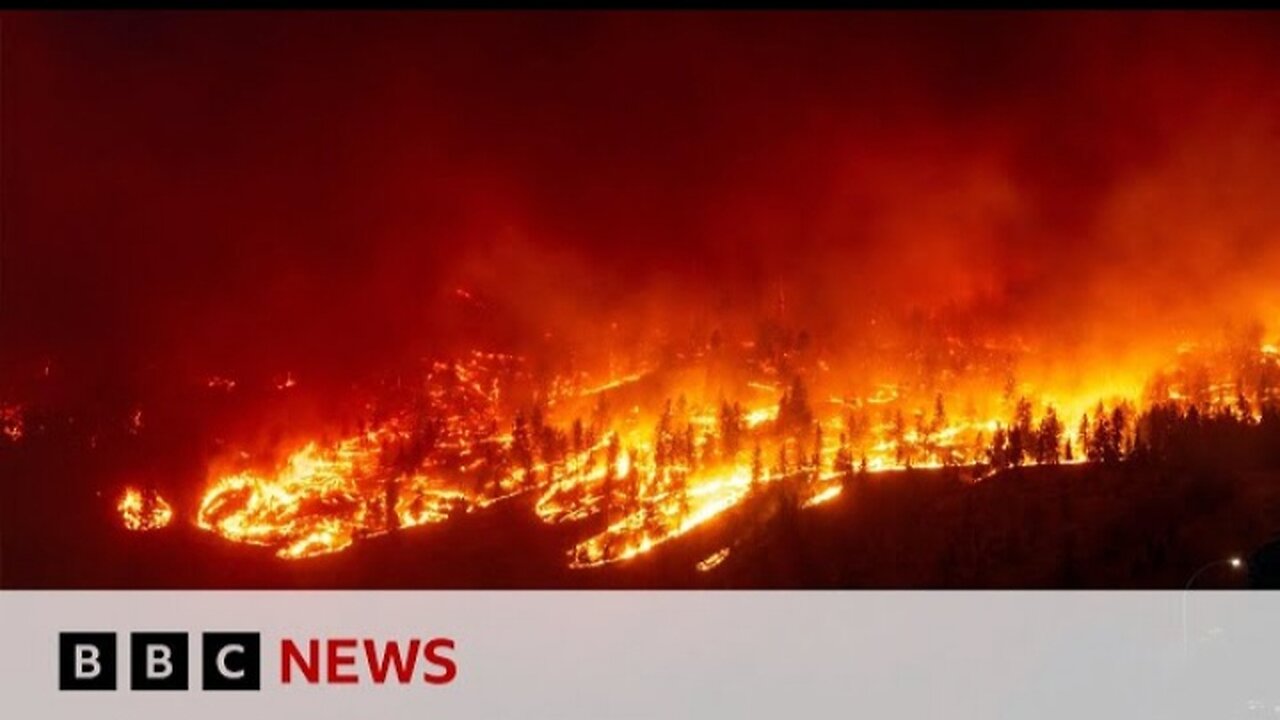 Canada wildfires: soldiers sent to british columbia to tackle blazes - BBC News