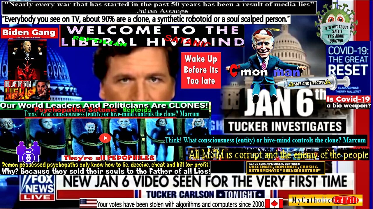 Tucker Carlson Tonight, Jan 6th Video Released.