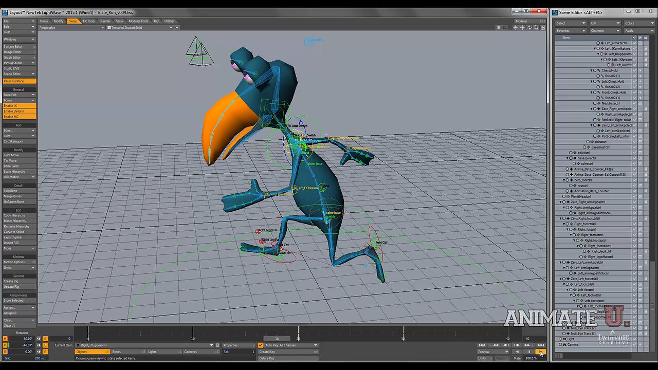 Lightwave3D Intermediate 3D Character Creation pt 6-b