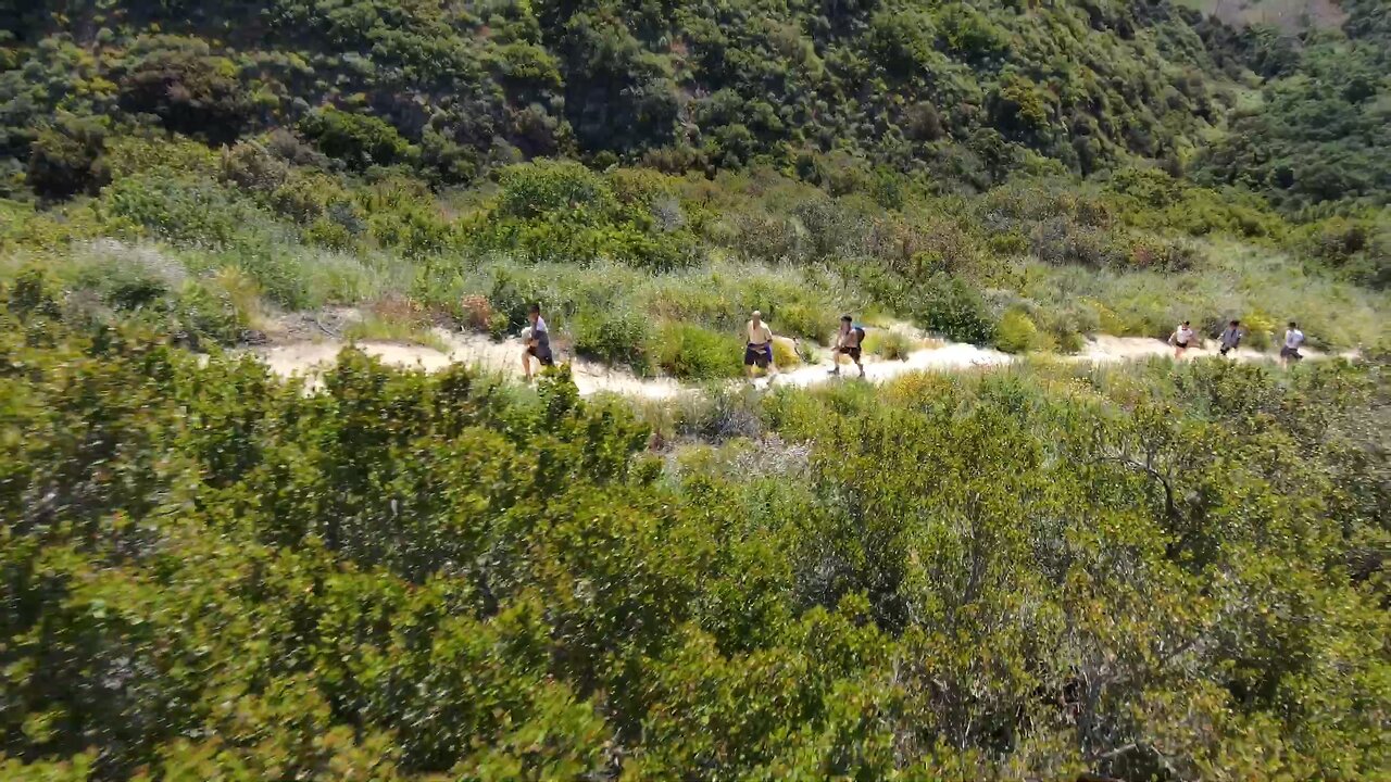 Blasian Babies DaDa, Buddy, And Friends Hike "Top Of The World" Trail Laguna Beach, Commiefornia!