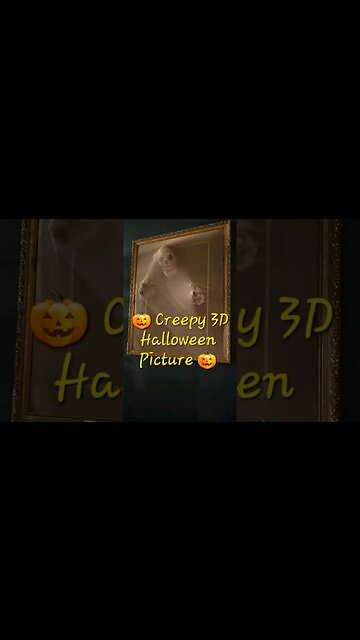 DIY Halloween Creepy 3D Picture Decoration