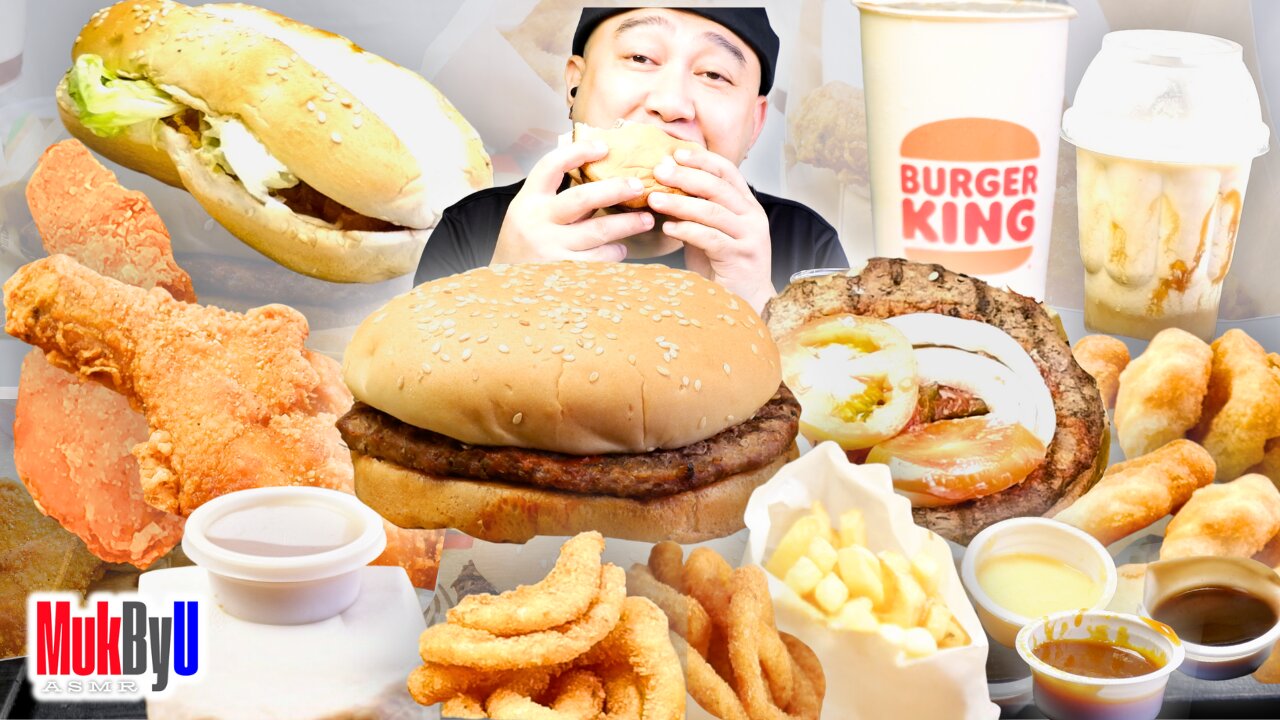 My 1st Burger King Mukbang (You Eat POV) | 3D ASMR 3POV Mukbang By You. Immersive Mukview