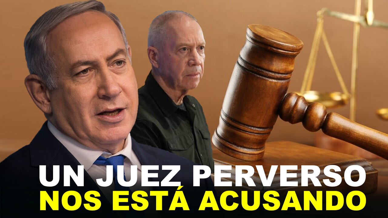 Netanyahu habla sobre la orden de arresto hacia su persona.