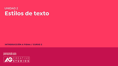 CURSO FIGMA BASICS-Estilos de texto