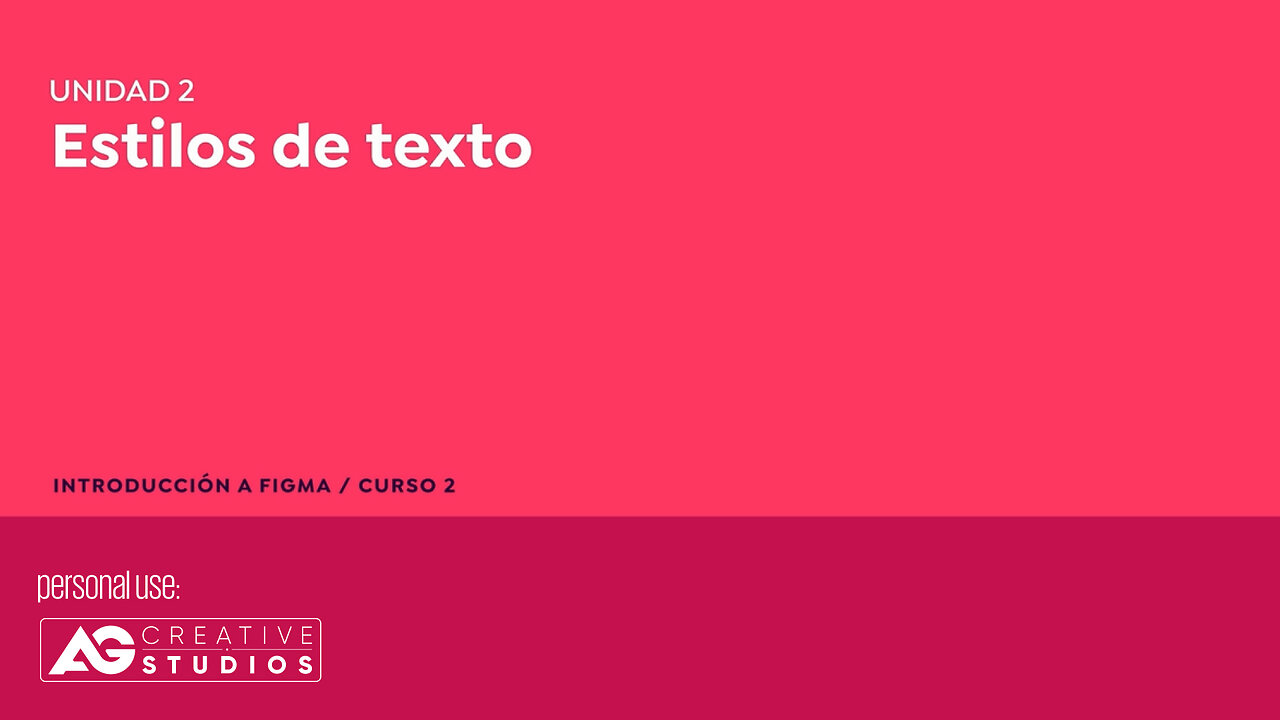 CURSO FIGMA BASICS-Estilos de texto