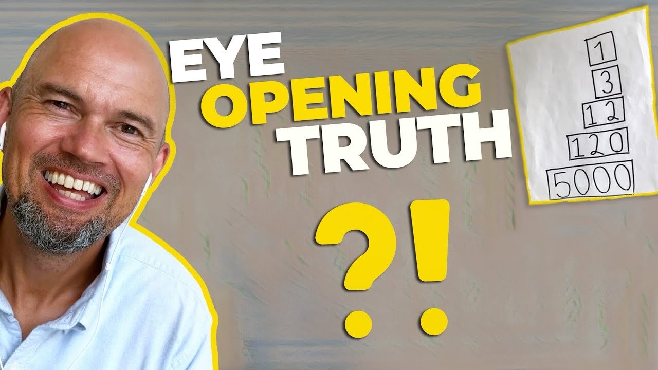 Eye-opening truth that can impact your life and church. - Do you have the 1, 3, 12.. in your life?