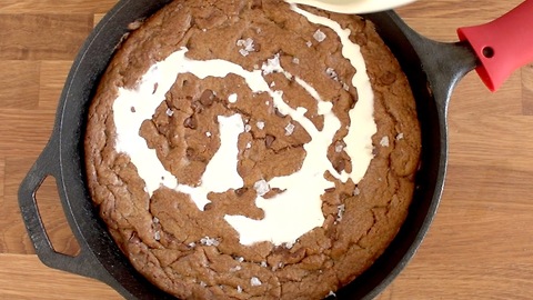 Chocolate Chip Skillet Cookie