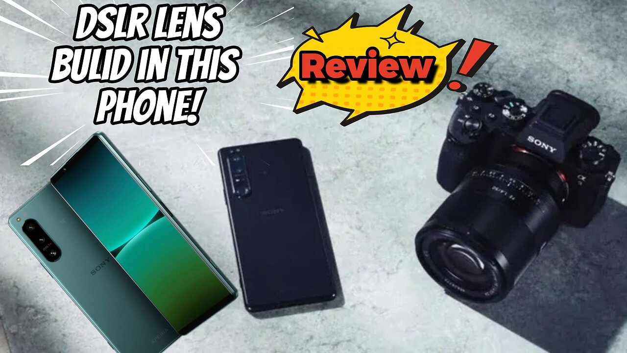 Sony Xperia 5 IV Review & Camera Test | DSLR Lens Build in This Phone