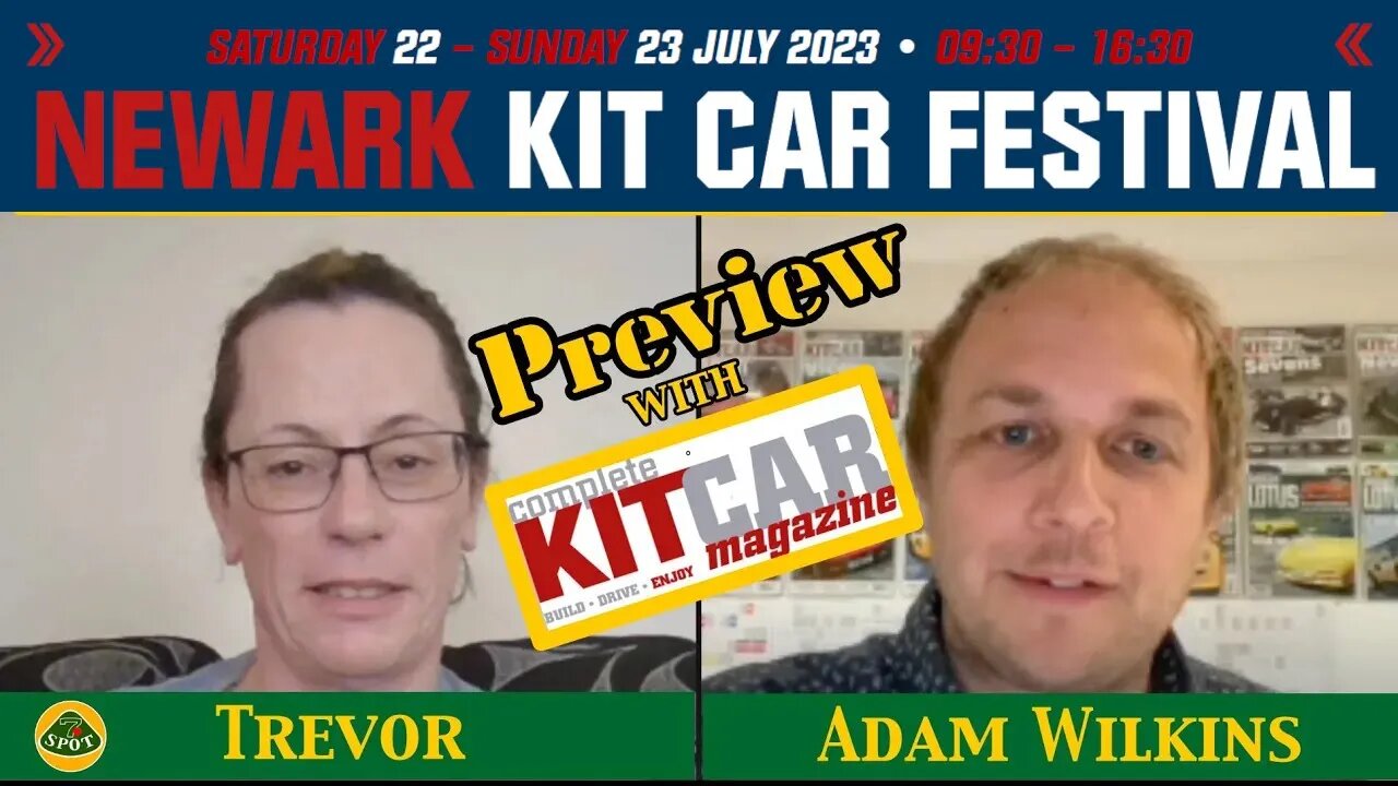 Newark Kit Car Show Festival 2023 Preview with Adam Wilkins of CKC - 22/23rd July