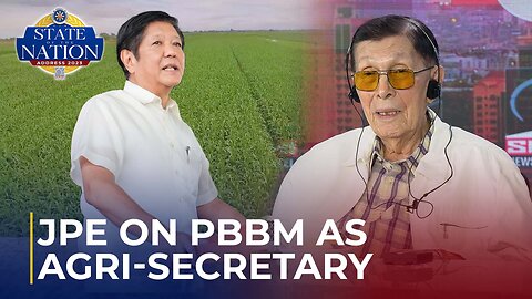 JPE on PBBM as Agri-Sec: 'Yan ang gusto niyang mapabuti dahil mahalaga ang agrikultura