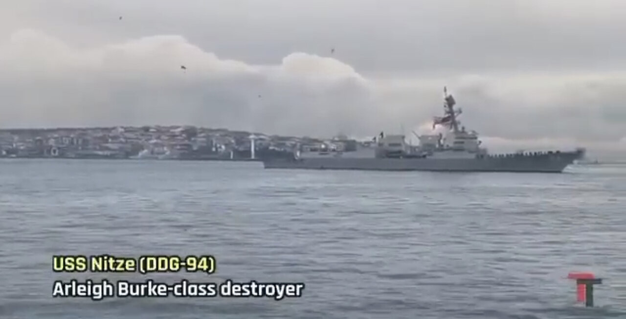 USS NITZE, 500 SOLDIERS, & HAARP arrived in Istanbul days before Turkey earthquake!