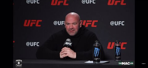 Dana White talking Omicrom, monoclonal antibodies, and ivermectin