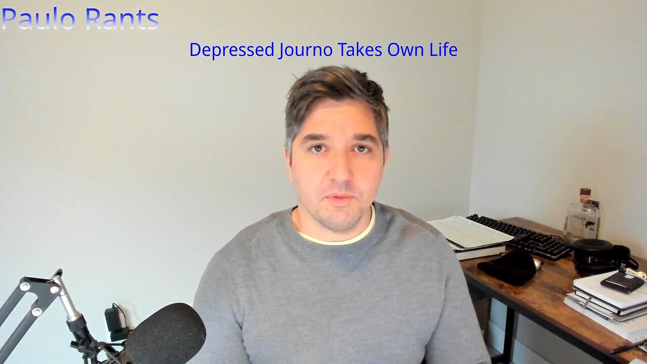 Journo Takes Own Life: Depression is Awful