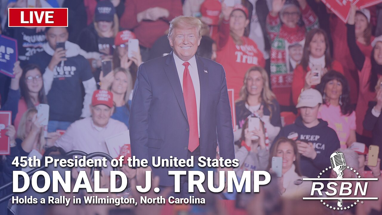 LIVE REPLAY: President Donald J. Trump Holds a Rally in Wilmington, N.C. - 4/20/24