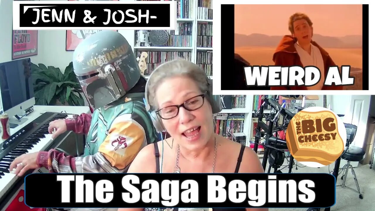 JENN & JOSH- The Saga Begins/WEIRD AL Reaction! Star Wars PARODY Weird Al Yankovic reaction TSEL