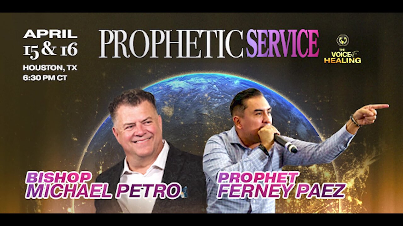 Prophetic Service Day 2 | Bishop Michael Petro and Prophet Ferney Paez | 04/16/2024