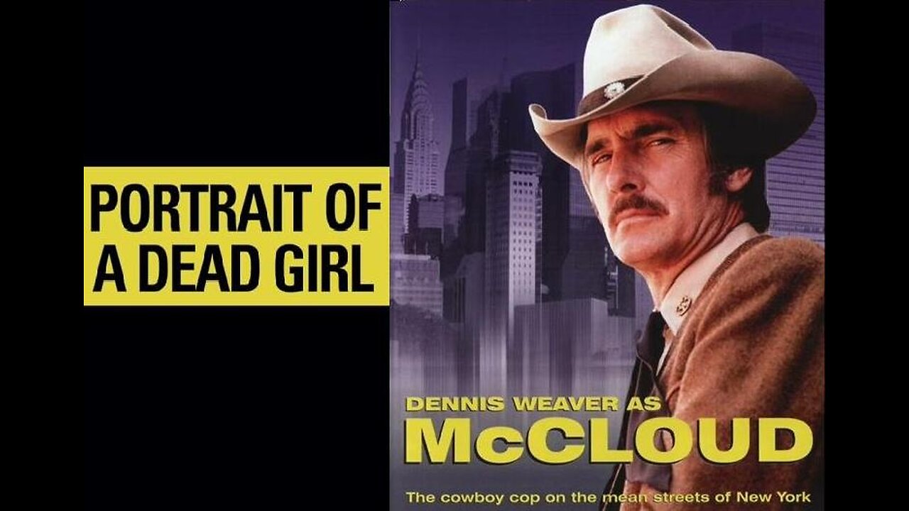 McCLOUD: PORTRAIT OF A DEAD GIRL 1970 NBC TV Sunday Night Mystery Movie FULL MOVIE with NBC Intro