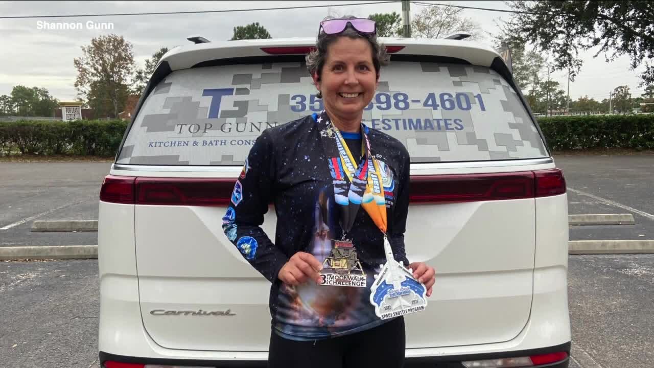 Local woman runs marathon after battling breast cancer