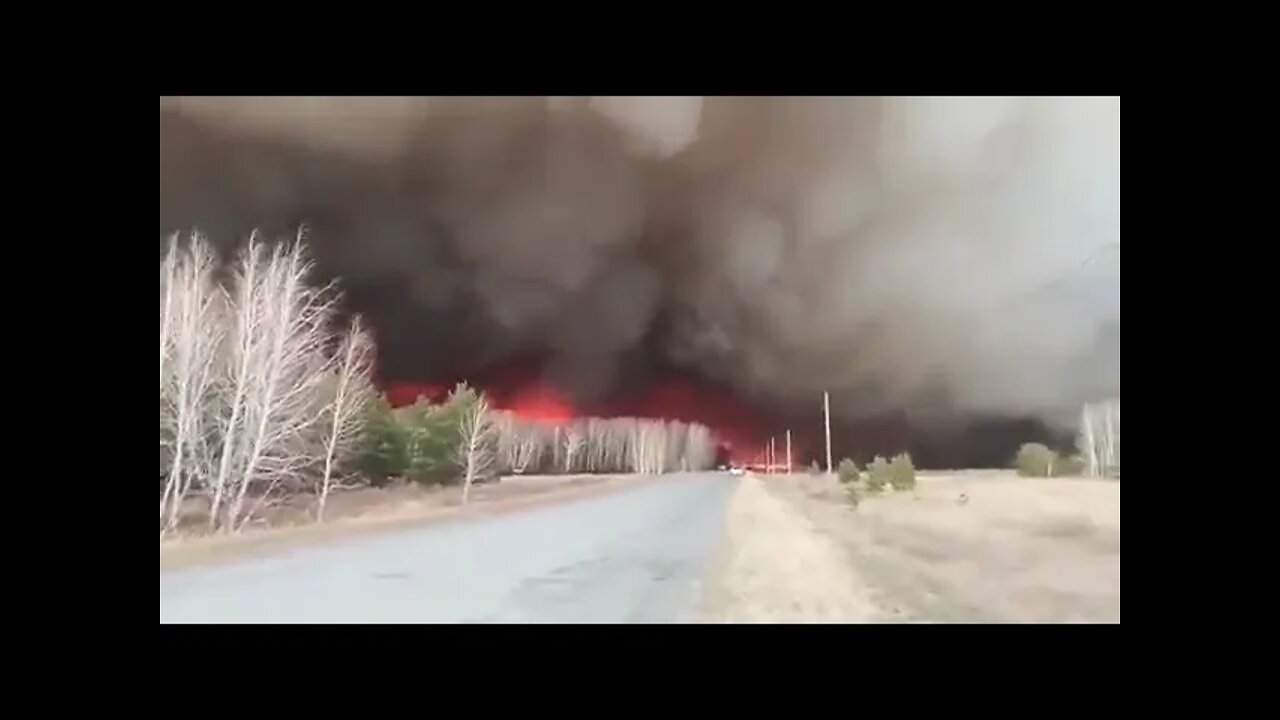 Big Fire in Russia! (Russia Omsk, Novosibirsk, Krasnoyarsk)