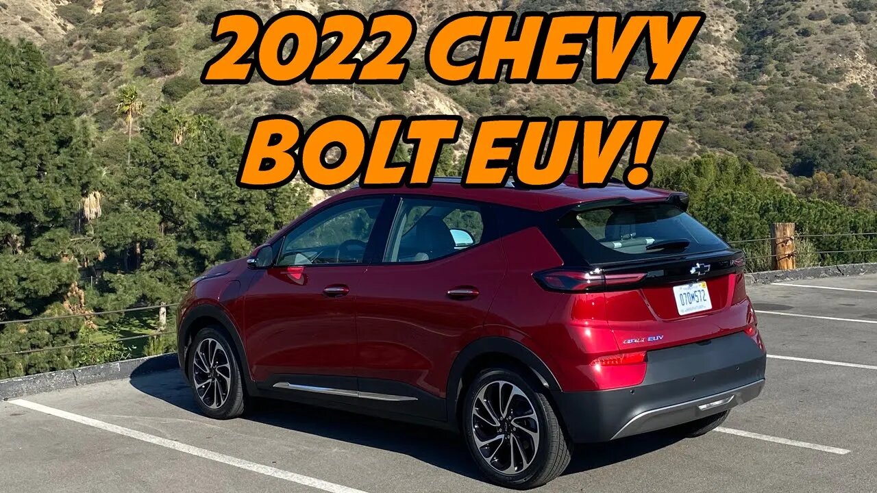 First Drive - 2022 Chevy Bolt EUV — Chevy expands its Bolt lineup with more room, better tech.