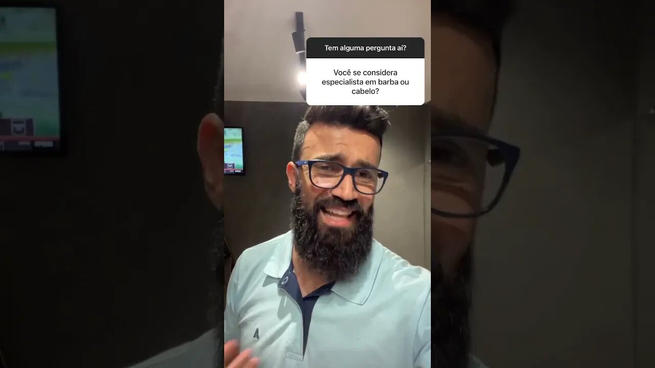 É a barba