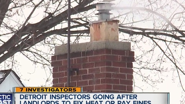 Detroit cracking down on landlords over heat