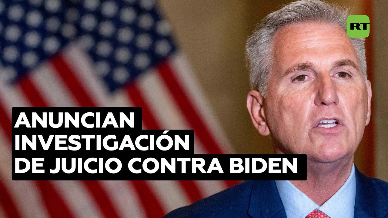 McCarthy anuncia una investigación formal de juicio político contra Biden
