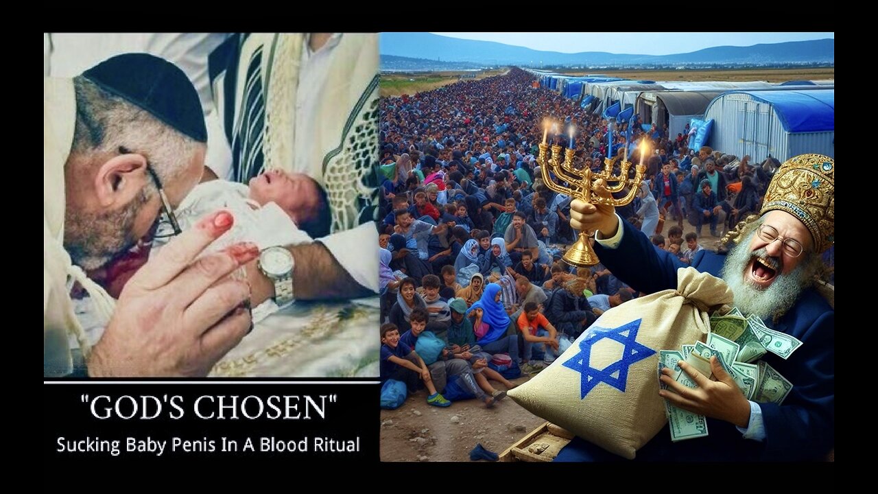 Baby Blood Sucking Ritual Racist Joos Say Blacks Have No Brains USA Taxpayers Fund Israel War Crimes