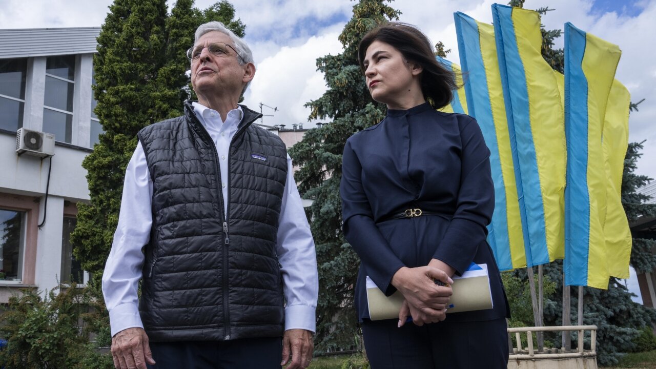 Attorney General Merrick Garland Takes Surprise Visit To Ukraine