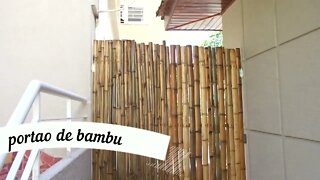 portao de bambu