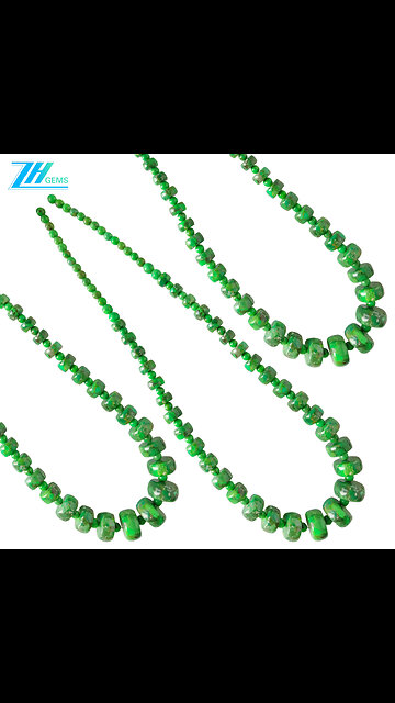 Pretty Green Natural turquoise beads beaded necklace beautiful choker Unique Gifts 09