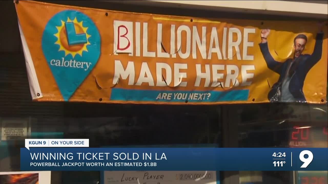 One person wins Powerball lottery worth more than $1 billion