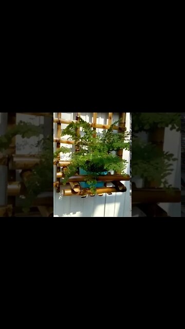 painel de parede de bambu