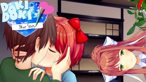 GETTING SUSSY UNDER THE MISTLETOE | DOKI DOKI BLUE SKIES (PART 29)