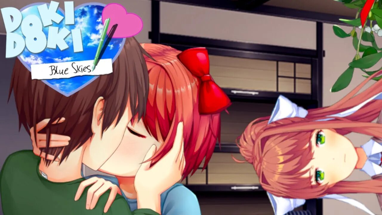 GETTING SUSSY UNDER THE MISTLETOE | DOKI DOKI BLUE SKIES (PART 29)