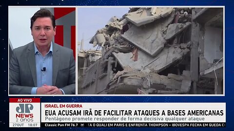 Dantas sobre guerra em Gaza: “EUA nunca deveriam ter afrouxado política externa em relação ao Irã”