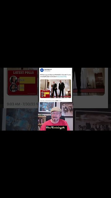 Bill Barr says He'll jump off a bridge