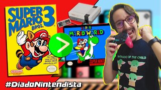 Mario 3 é MELHOR que Mario World! Uma História NINTENDO! #DiaDoNintendista