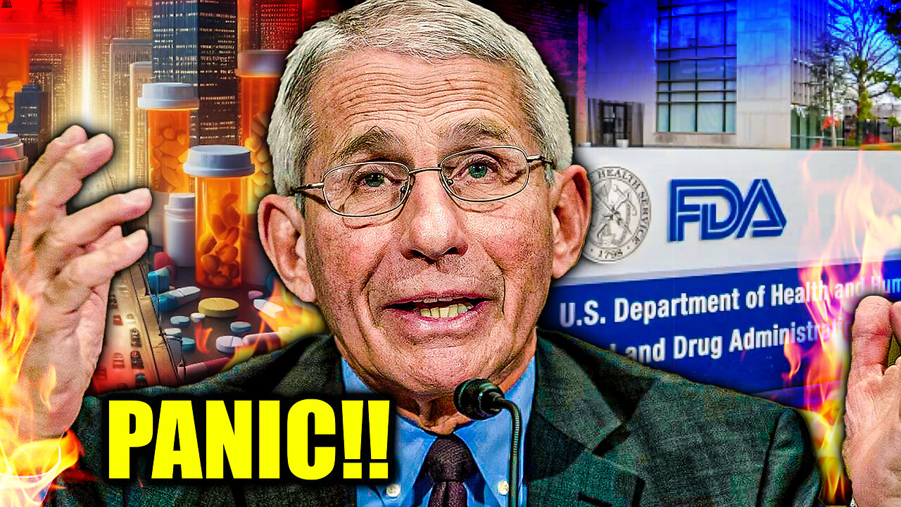 FDA and Big Pharma PANIC Over FAUCI Act!!!