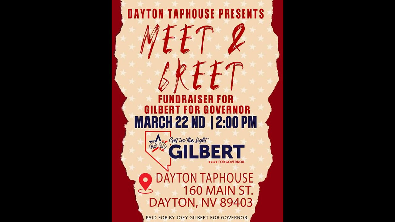 Joey Gilbert - Meet and Greet Dayton TapHouse