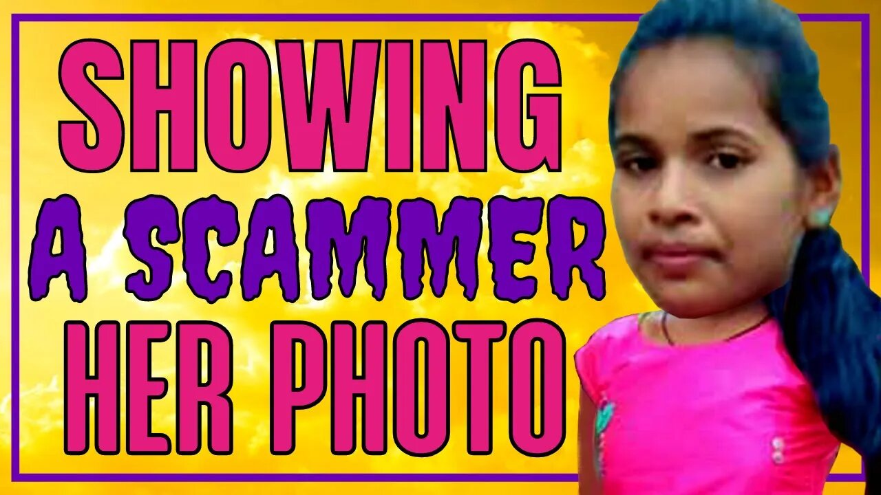 I Showed A Scammer Her OWN PHOTO & She Got SCARED!