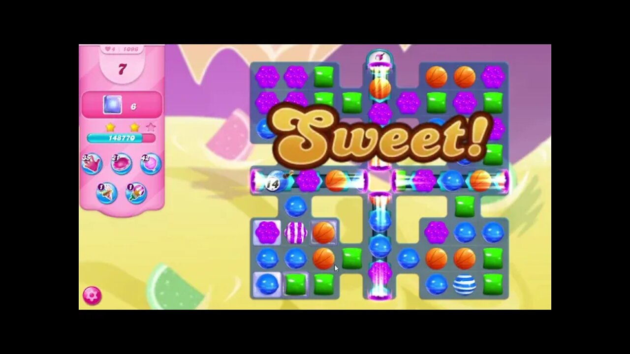 Candy Crush Saga Level 1096