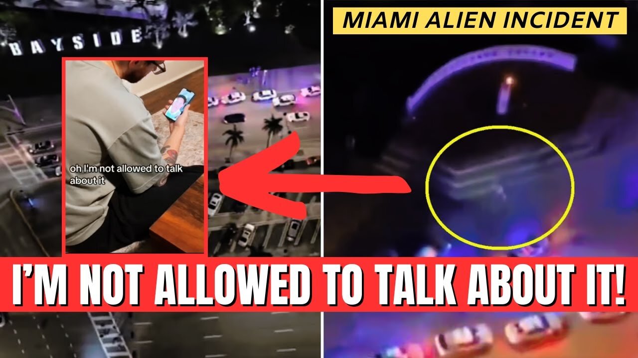 MIAMI MALL 'ALIEN' INCIDENT - Police Under Gag Order?