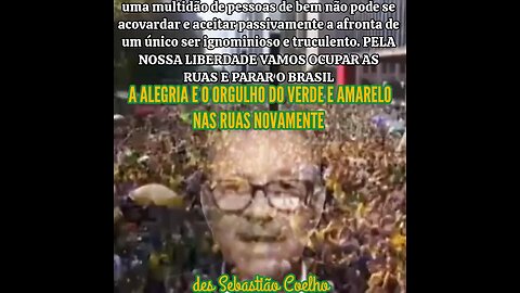 Vamos pra rua dia 12/outubro?