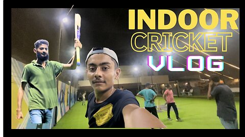 INDOOR CRICKET VLOG ❤️🏏