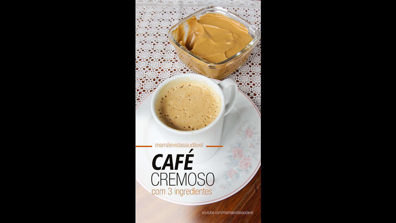 CREAMY COFFEE WITH 3 INGREDIENTS