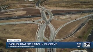 Expanding I-10 near Verrado Way amid traffic pains in Buckeye