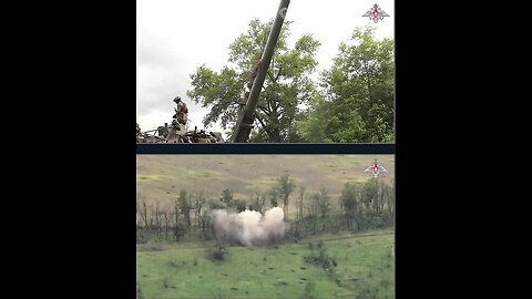 Tyulpan mortar crew destroys enemy targets - deNAZIficationMilitaryQperationZ